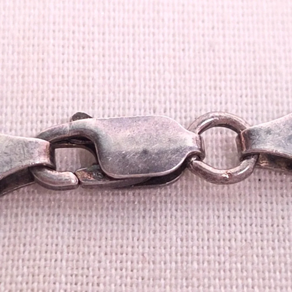 925 Sterling Silver Italy Curb Chain Necklace 30